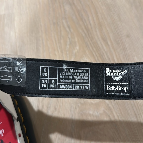 Dr. Martens White and Black Sandals - Picture 6 of 6